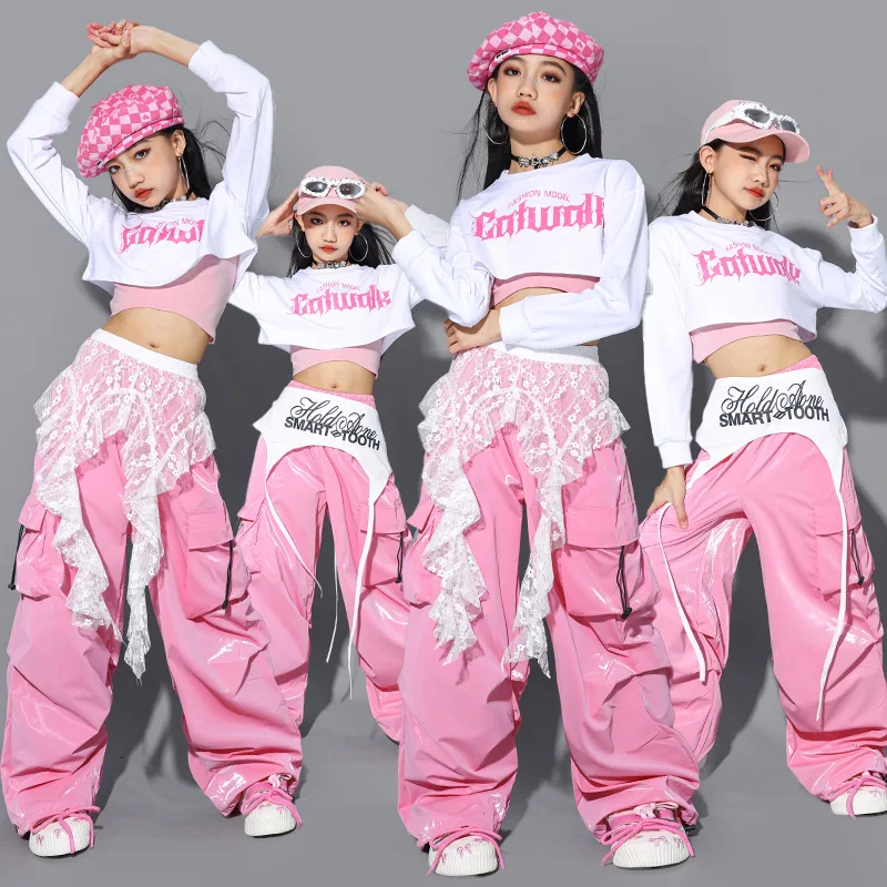 Street Fashion Kpop - 여자를위한 새로운 Kpop 재즈 댄스 의류