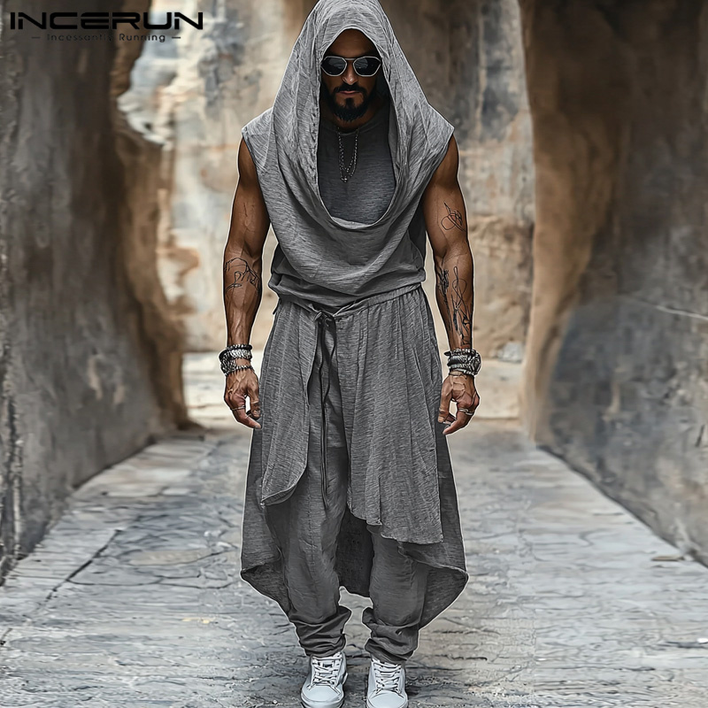 Street Fashion Outfit For Men - 2024 스트리트 패션 투피스 정장 INCERUN