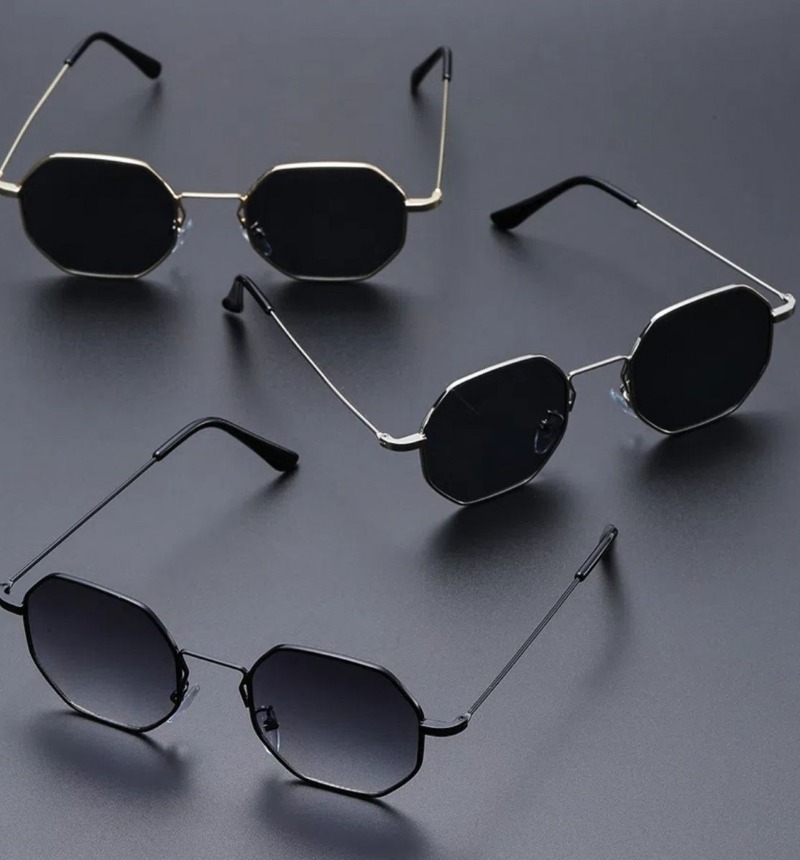 Street Fashion Glasses - 섹시한 작은 사각 선글라스 여성 명품