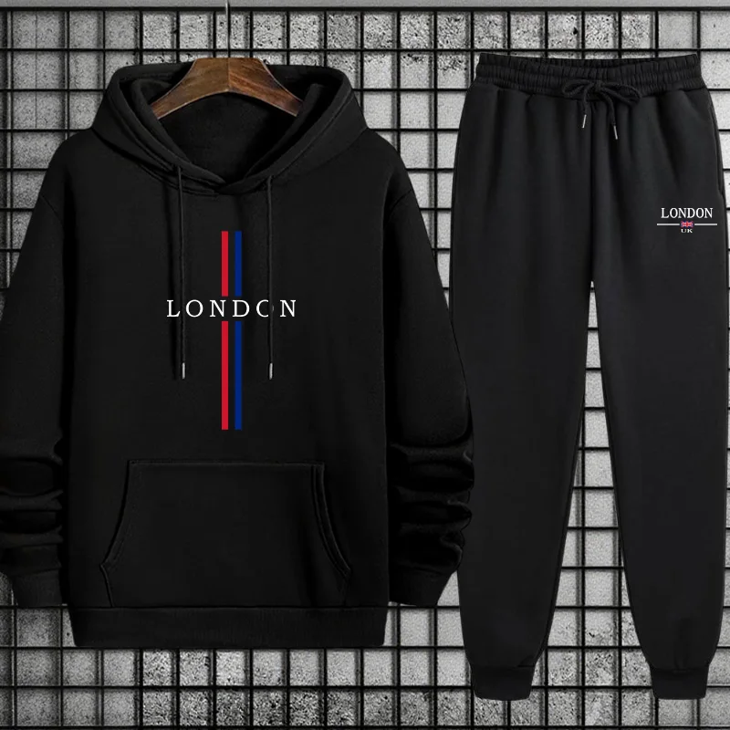 Street Fashion London 2026 - 2026 런던 패션 남성 라운지웨어 세트