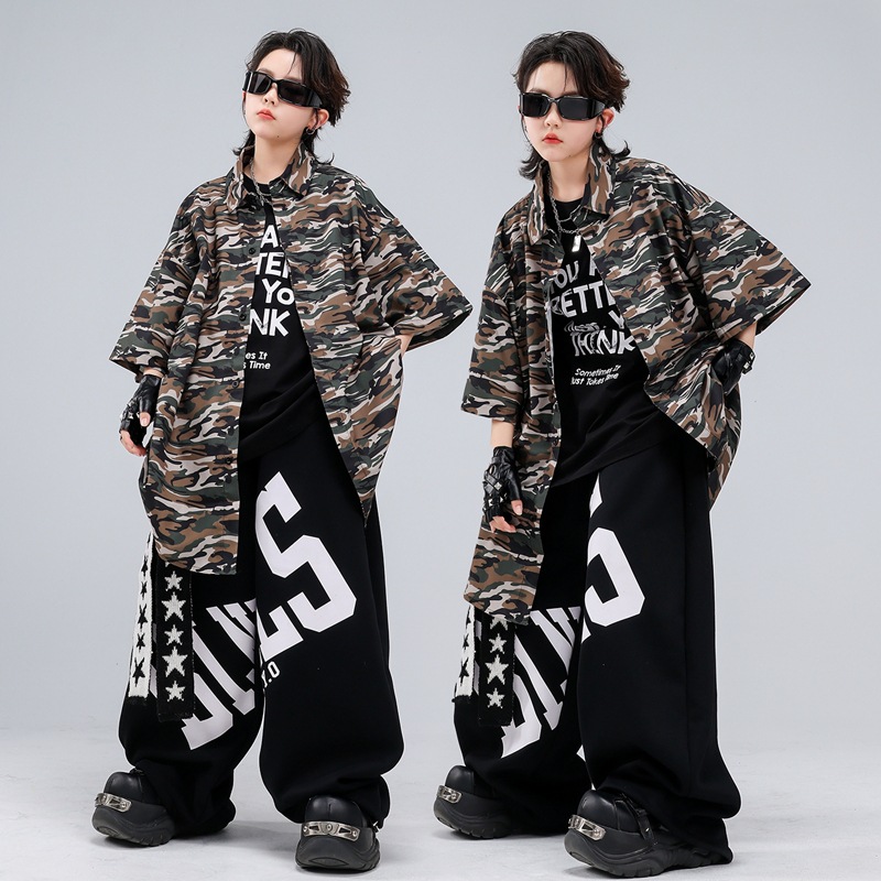 Street Fashion For Boy - 남아용 새로운 힙합 의류, 스트릿 댄스
