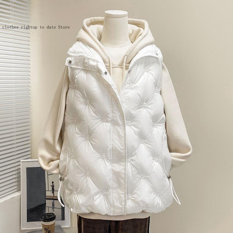 가을 겨울 파카 두꺼운 따뜻한 솜 패딩 조끼 코트 여성 - Puffer Vest Padded 리뷰 및 가격