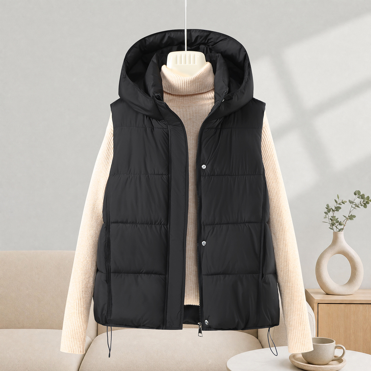 패션 민소매 조끼 여성 코튼 패딩 파카 푸퍼 베스트 조 - Puffer Vest Padded 리뷰 및 가격