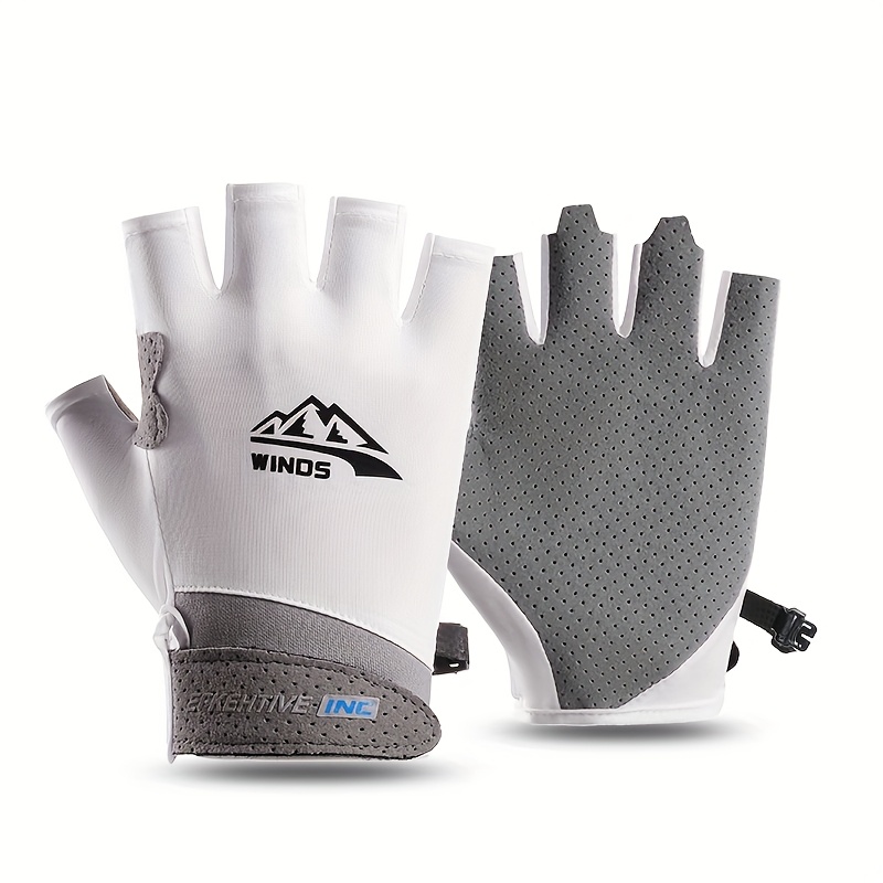 남녀공용 손가락 없는 장갑, 자외선 차단 반장갑, 낚시 - Street Fashion Gloves 리뷰 및 가격