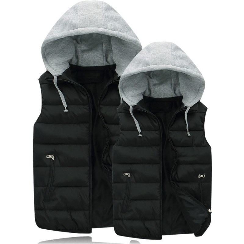 다운 코튼 패딩 재킷 후드 여성 조끼 가을 겨울 민소매 - Puffer Vest Padded 리뷰 및 가격