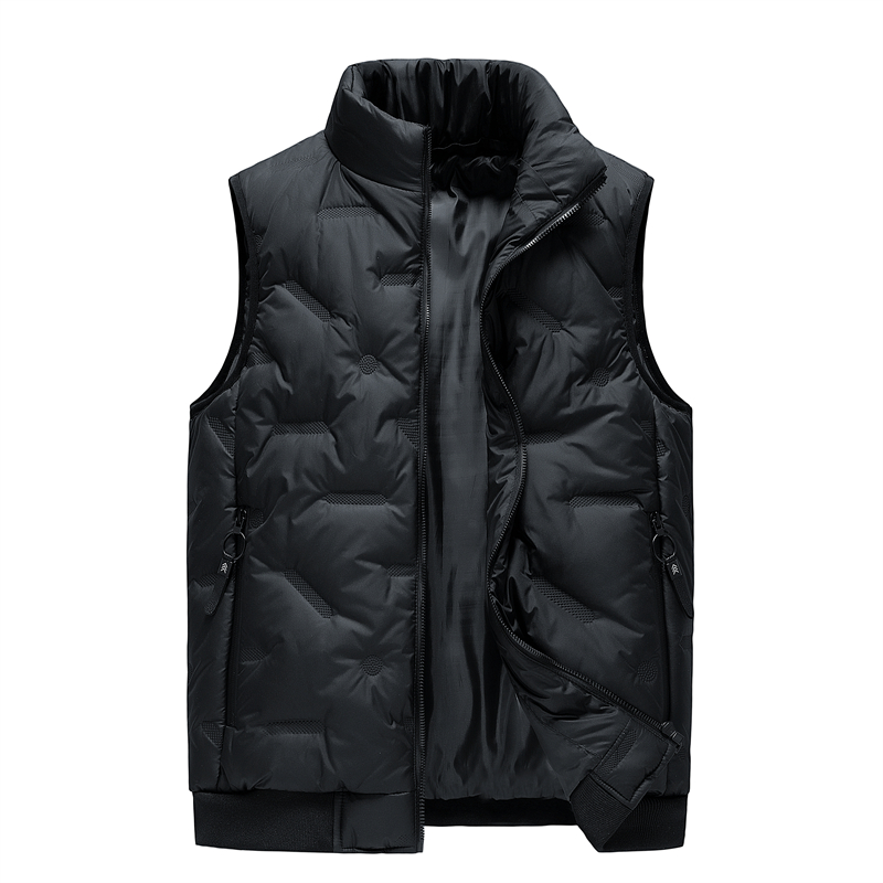 겨울용 따뜻한 남성 민소매 파카 두꺼운 지퍼 다운 조끼 - Puffer Vest Padded 리뷰 및 가격