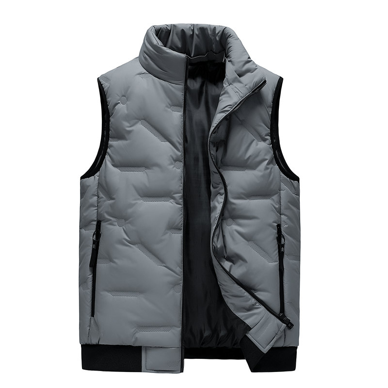 겨울용 따뜻한 남성 민소매 파카 두꺼운 지퍼 다운 조끼 - Puffer Vest Padded 리뷰 및 가격