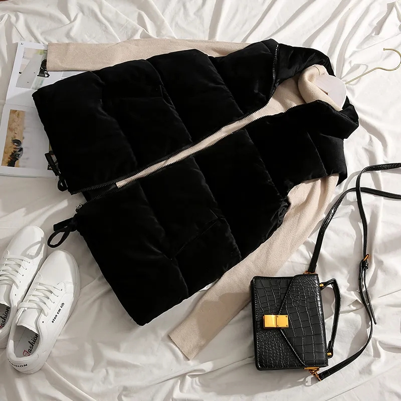 여성용 패딩 재킷 다운 코튼 조끼, 패딩 조끼, 여성용 - Puffer Vest Padded 리뷰 및 가격