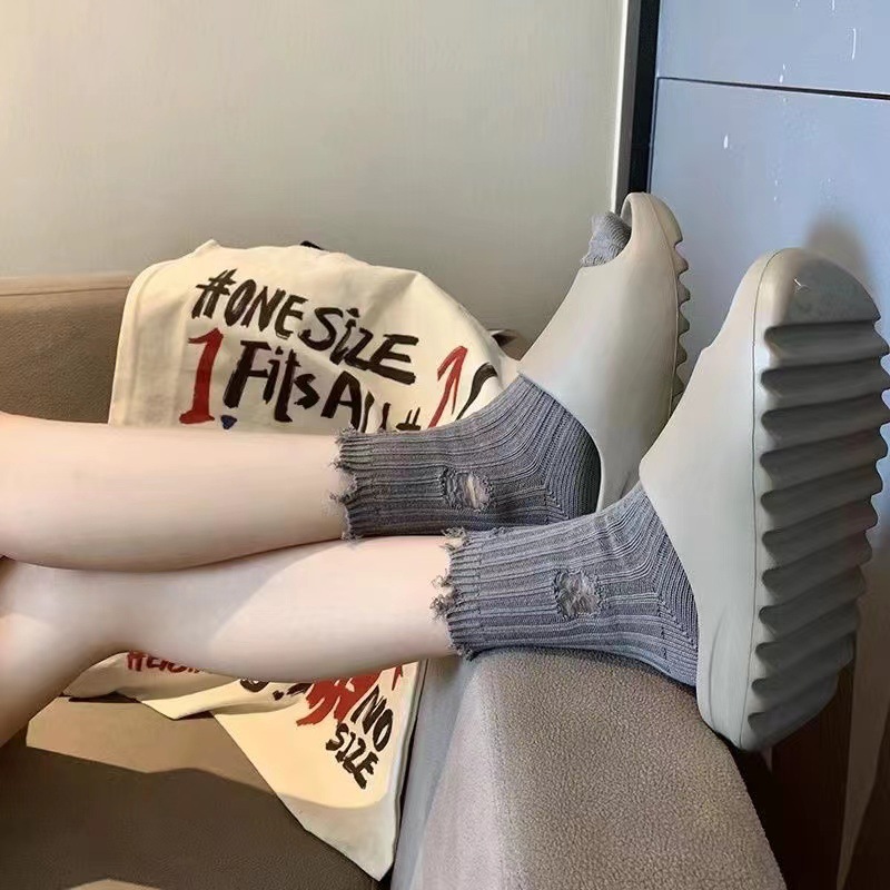 여성용 여름 봄 면 양말 Largos Mafalda A - Street Fashion Korean Girl 리뷰 및 가격