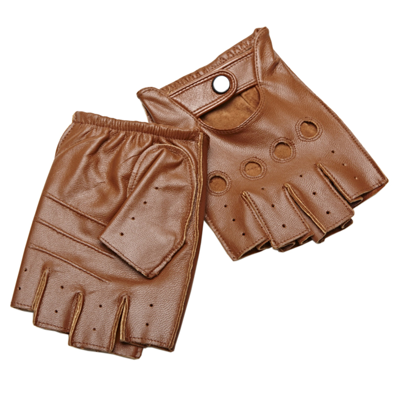 고품질 남자의 반 손가락 장갑 통기성 미끄럼 방지 피트 - Street Fashion Gloves 리뷰 및 가격