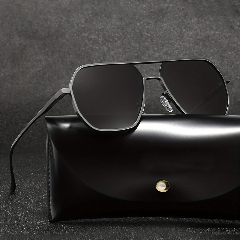 빈티지 편광 선글라스 남성 패션 블랙 쉐이드 아이웨어  - Street Fashion Glasses 리뷰 및 가격