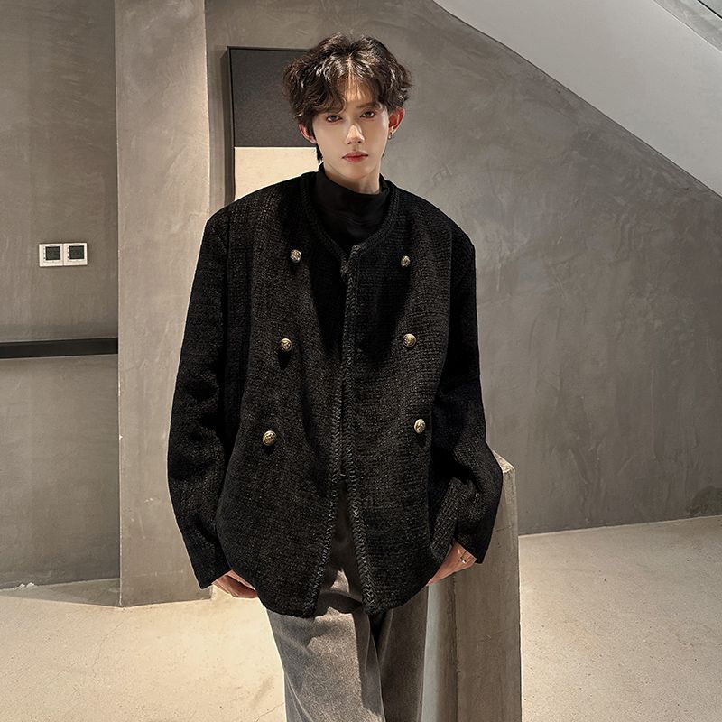 울 혼방 재킷 남성용 특대 사이즈 매혹적이고 섹시한 핫 - Street Fashion Events 리뷰 및 가격