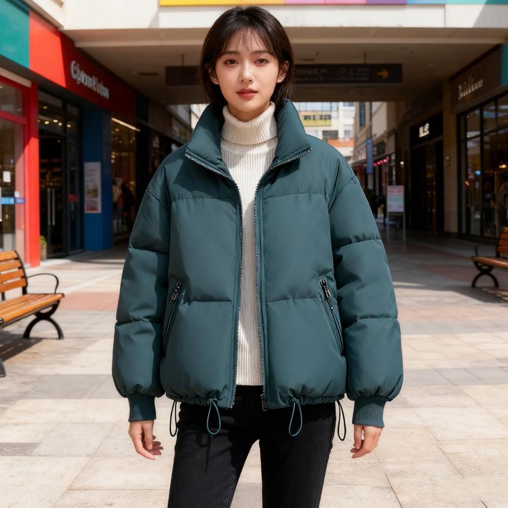 여성용 파카 코트 자켓 가을 겨울 보온 패딩 자켓 스탠 - Puffer Vest Padded 리뷰 및 가격