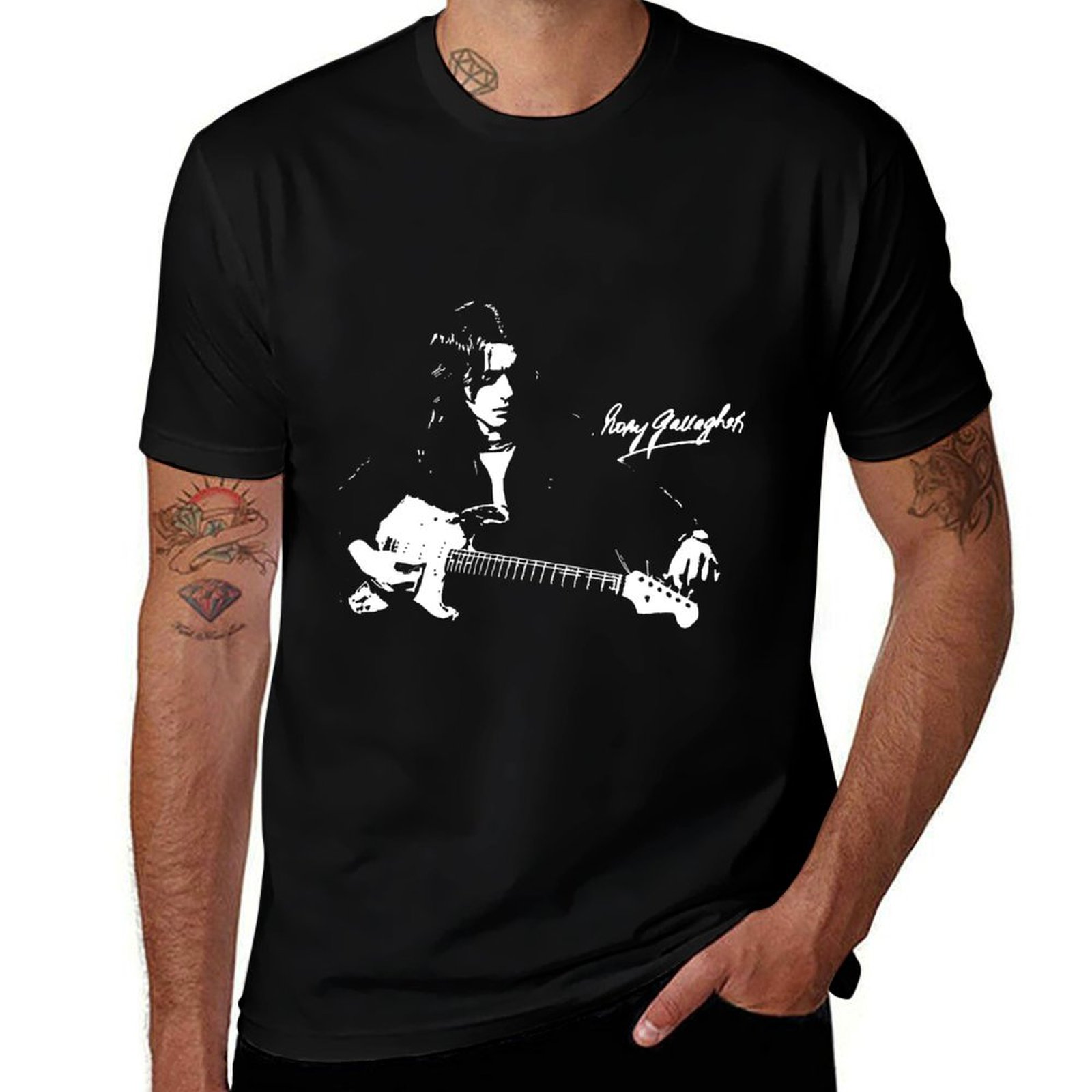 rory Gallagher 에센셜 티셔츠 스트리트 패션 - Street Fashion Essentials 리뷰 및 가격
