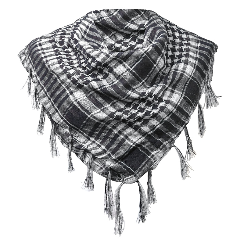 Houndstooth 스카프 격자 무늬 Hijab Ba - Street Fashion Gloves 리뷰 및 가격