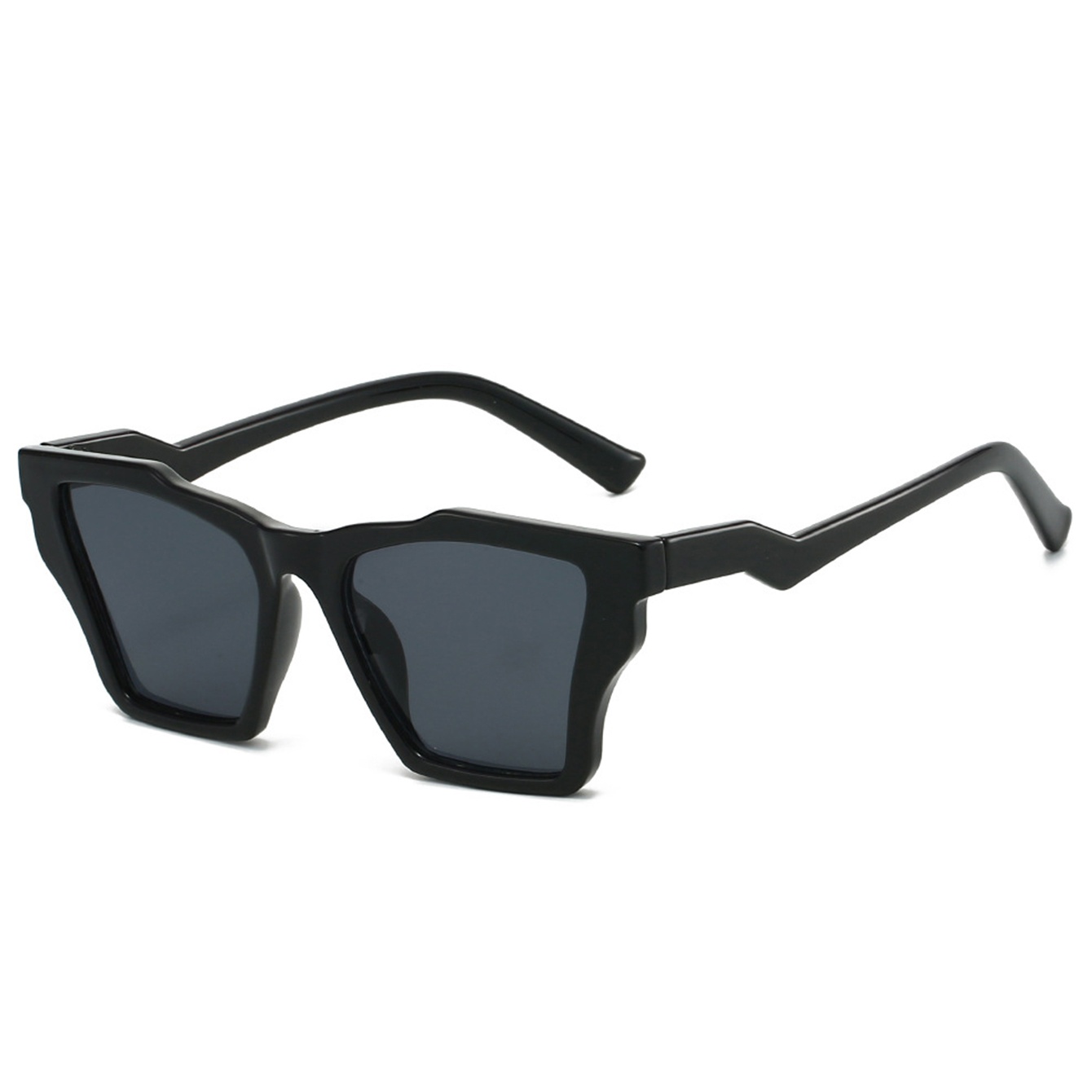 세련되고 트렌디하며 개성 넘치는, 불규칙한 디자인의 화 - Street Fashion Glasses 리뷰 및 가격