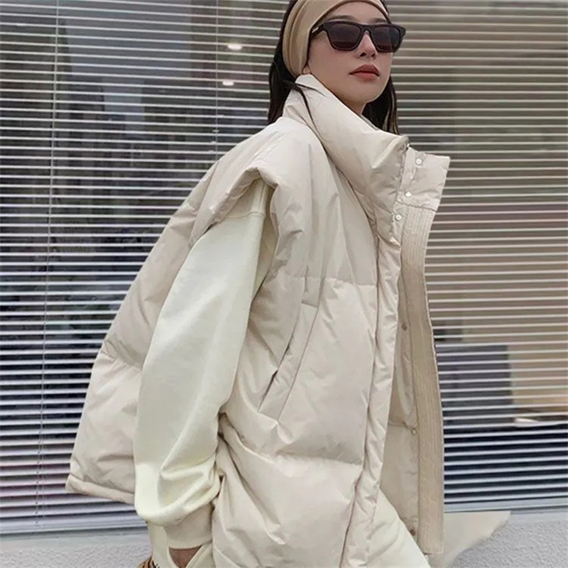2024 새로운 한국어 겨울 자켓 패션 패딩 조끼 민소 - Puffer Vest Padded 리뷰 및 가격