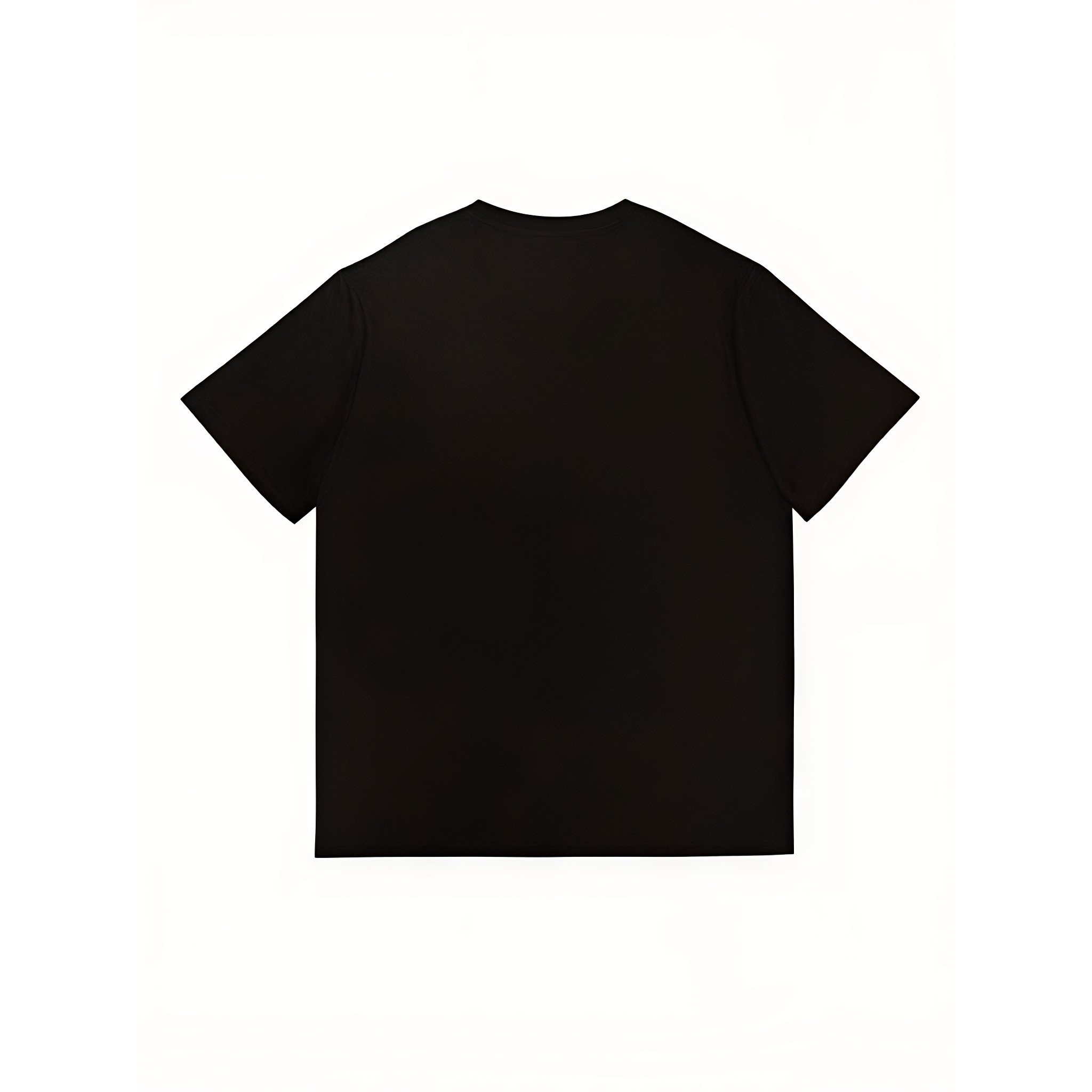 남성용 해골 프린트 블랙 티셔츠 100% 면 이 크루넥 - Street Fashion Outfit For Men 리뷰 및 가격