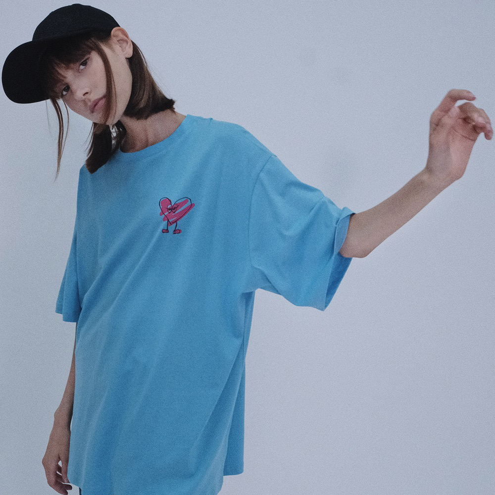 NEATO 스트리트 스타일 루즈핏 반팔 프린트 티셔츠  - Street Fashion Hong Kong 리뷰 및 가격