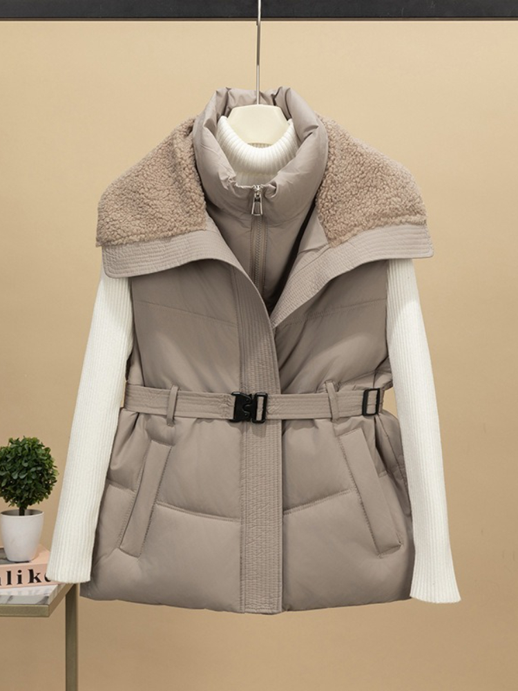 신상 여성 퀼팅 패딩 조끼 두꺼운 따뜻한 겨울 후드 코 - Puffer Vest Padded 리뷰 및 가격