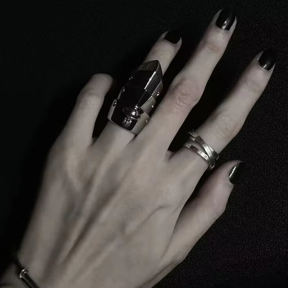 애니메이션 오사키 나나 코스프레 메탈 링 아머 너클 핑 - Street Fashion Rings 리뷰 및 가격