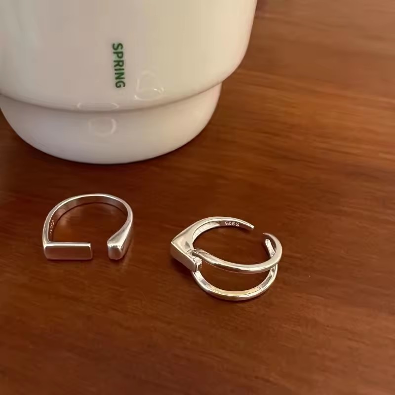 VENTFILLE 925 스털링 실버 반지 INS 패션 - Street Fashion Rings 리뷰 및 가격