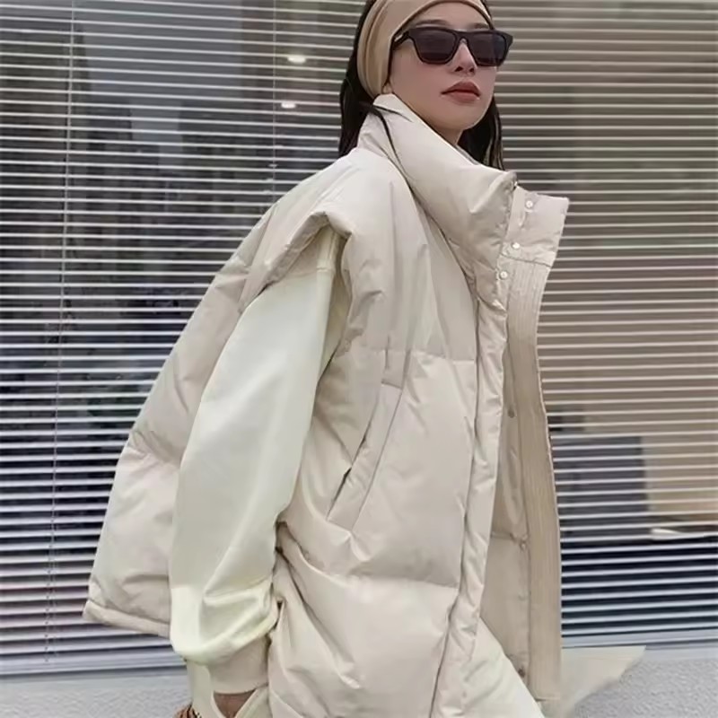 2025 새로운 한국 겨울 조끼 재킷 여성 패션 따뜻한 - Puffer Vest Padded 리뷰 및 가격