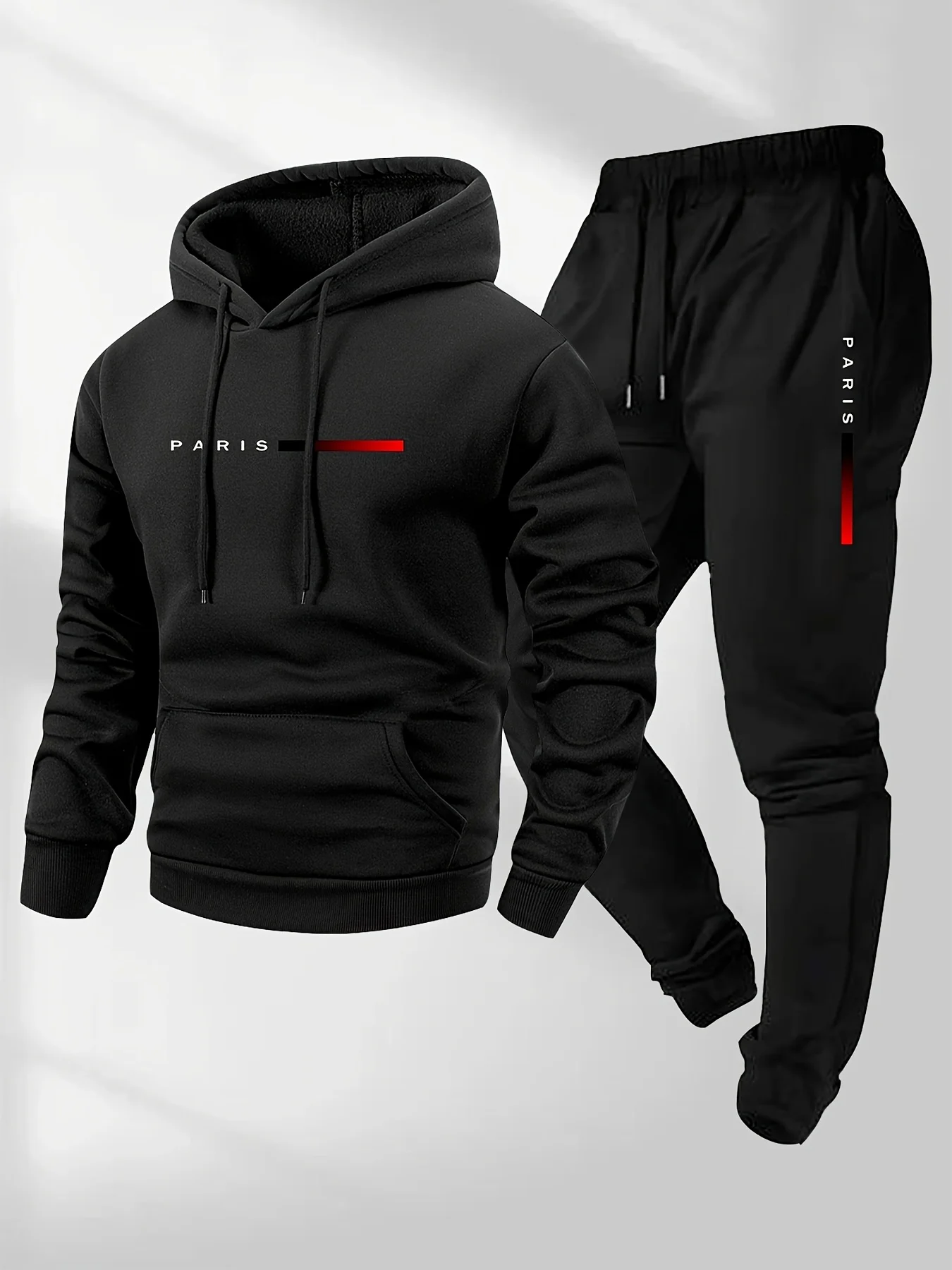새로운 트렌드 스트리트 패션 레터 프린트 스포츠웨어 세 - Street Fashion Winter 리뷰 및 가격