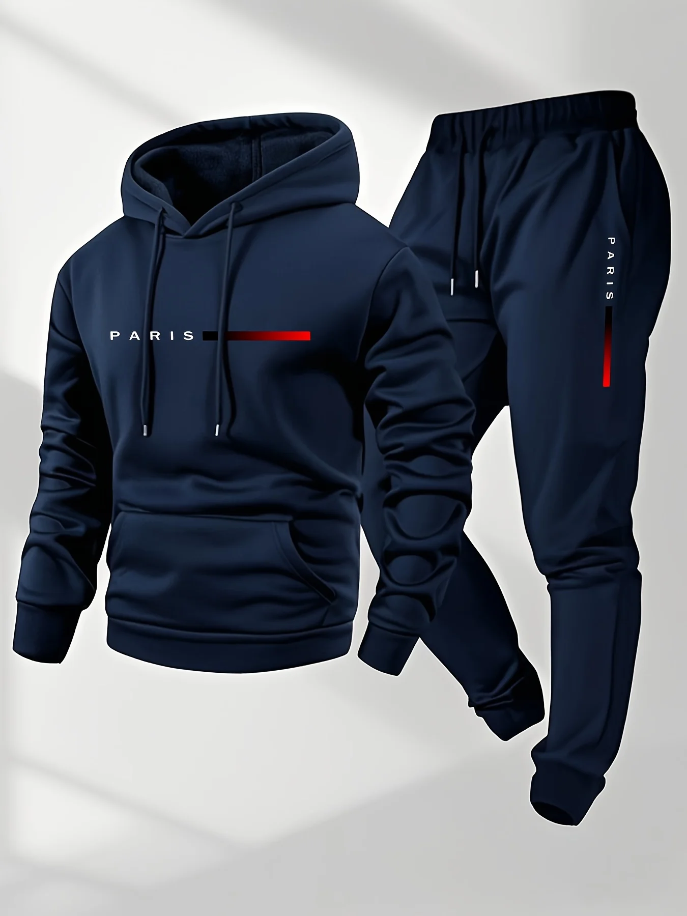 새로운 트렌드 스트리트 패션 레터 프린트 스포츠웨어 세 - Street Fashion Winter 리뷰 및 가격