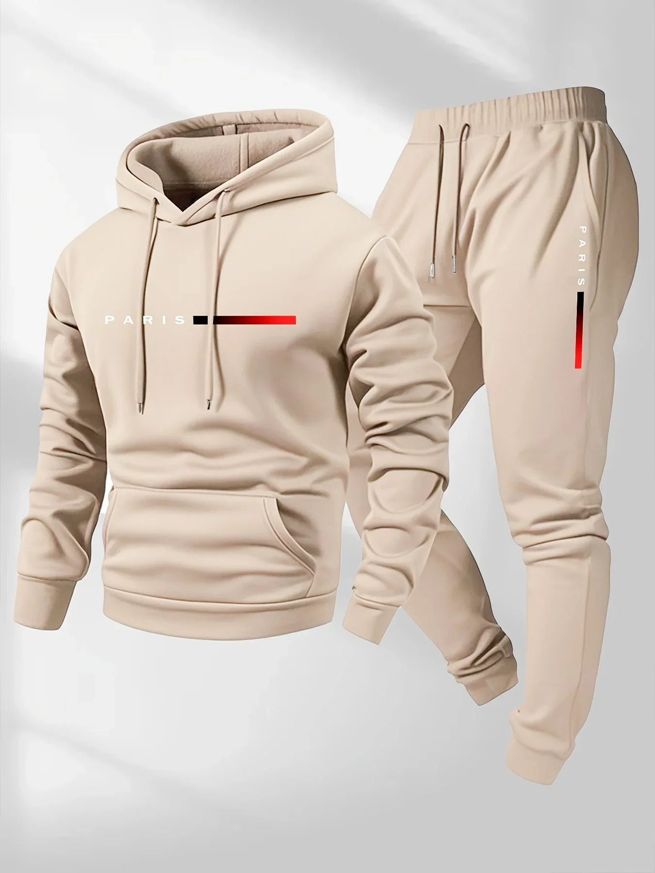 새로운 트렌드 스트리트 패션 레터 프린트 스포츠웨어 세 - Street Fashion Winter 리뷰 및 가격
