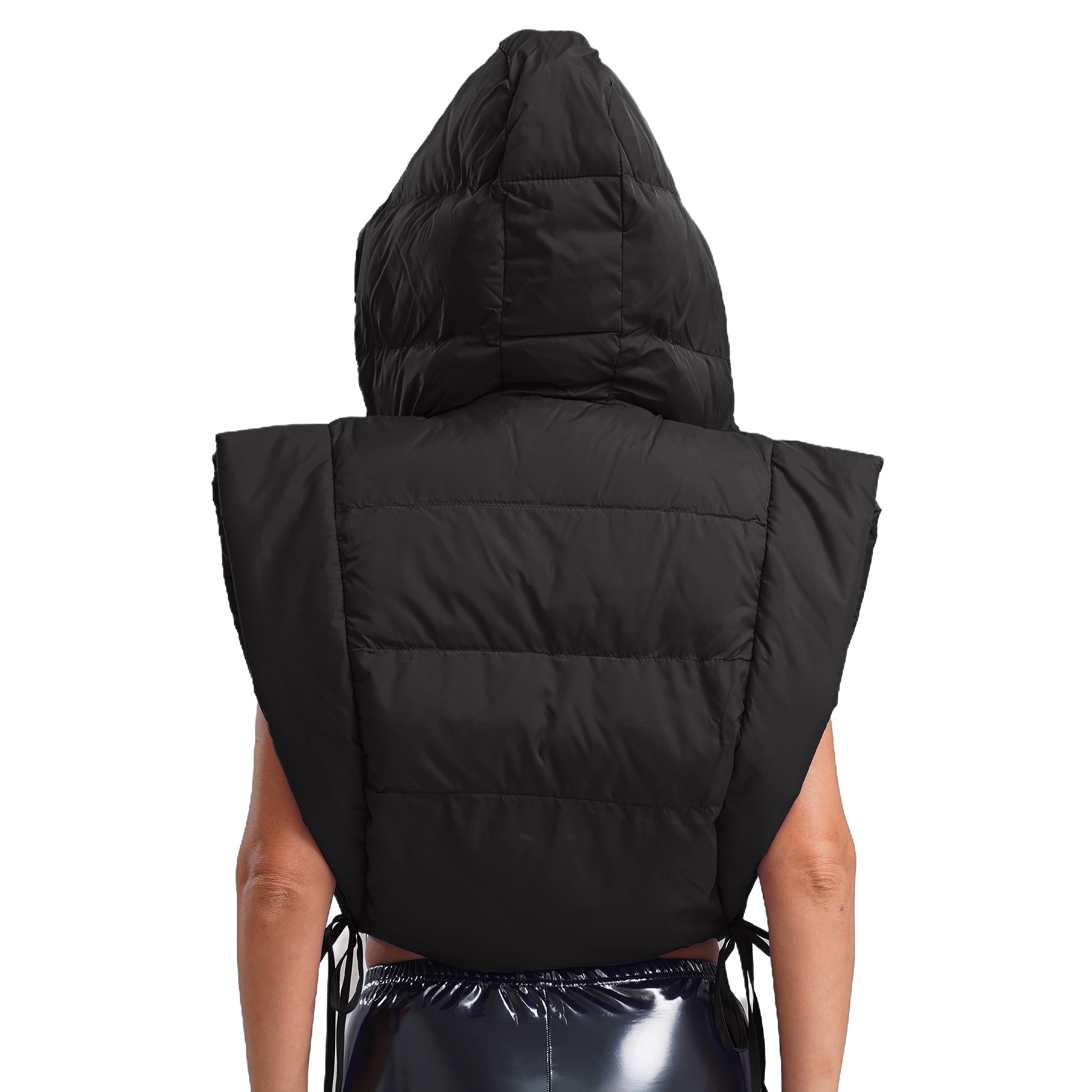 여성용 따뜻한 패딩 푸퍼 조끼 상의, 후드 민소매 프론 - Puffer Vest Padded 리뷰 및 가격
