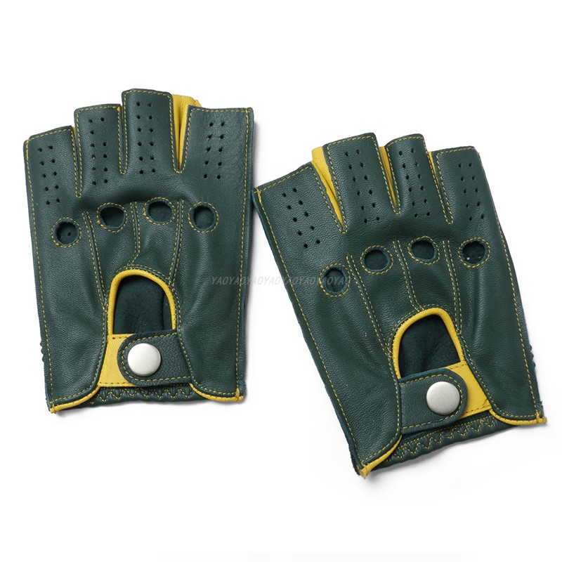 고품질 2026 새로운 하프 페이너 남성 정품 가죽 장 - Street Fashion Gloves 리뷰 및 가격