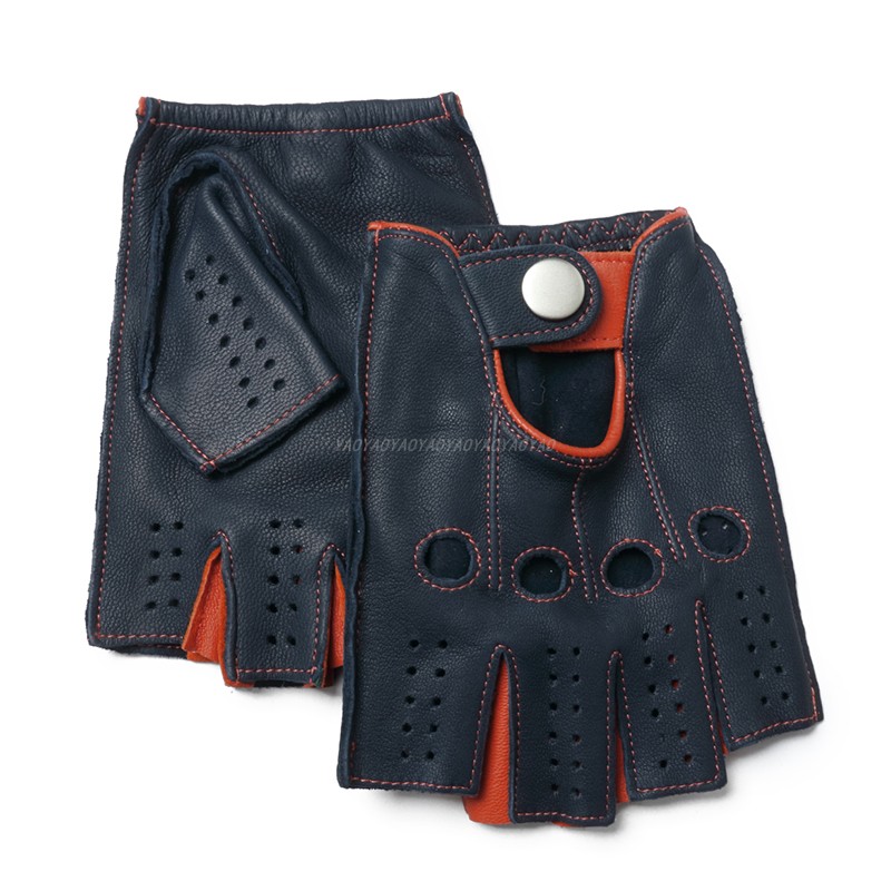 고품질 2026 새로운 하프 페이너 남성 정품 가죽 장 - Street Fashion Gloves 리뷰 및 가격