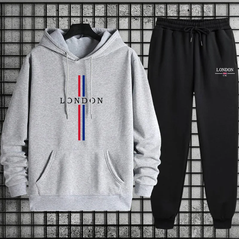 2026 런던 패션 남성 라운지웨어 세트 후드티와 릴렉 - Street Fashion London 2026 리뷰 및 가격