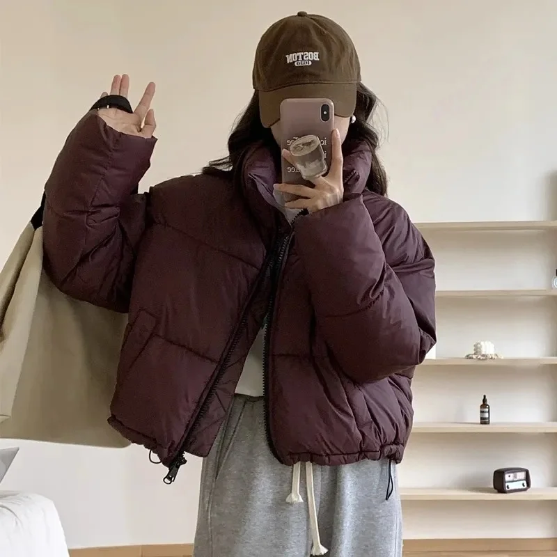2024 여성용 단색 루즈 퍼퍼 재킷, 한국 시크, 오 - Puffer Vest Padded 리뷰 및 가격