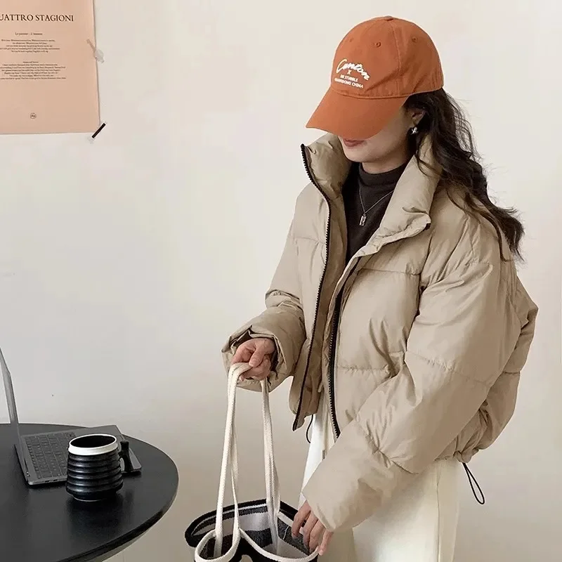 2024 여성용 단색 루즈 퍼퍼 재킷, 한국 시크, 오 - Puffer Vest Padded 리뷰 및 가격