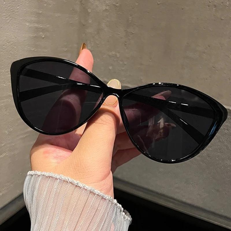 1Pc 레트로 프레임 고양이 눈 선글라스 여성 트렌디  - Street Fashion Glasses 리뷰 및 가격